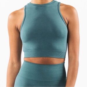 Alphalete Crop Tank - Ocean